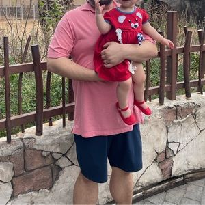 Toddler red mouse dress size 24 months